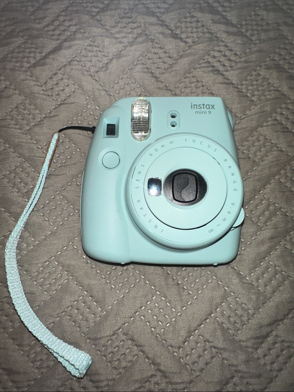 Fujifilm Instax Mini 9 Instant Camera - Mint Blue